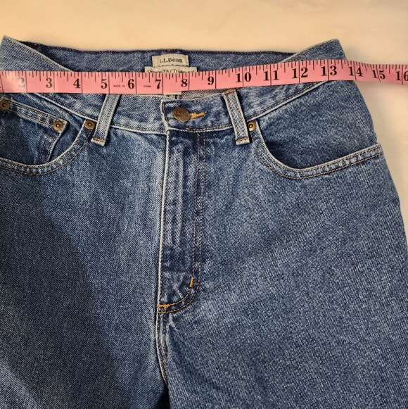 L.L. Bean Denim Jeans Orignal Fit / Traditional Size 6 Tall - Picture 7 of 7